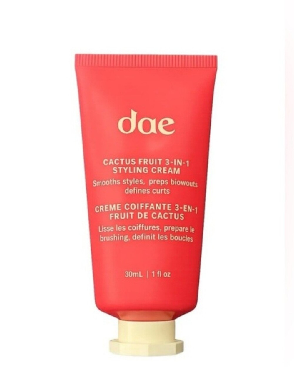 dae Cactus Fruit 3-in-1 Styling Cream — Coral Red Tube